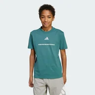 Odzież sportowa dziecięca - Koszulka adidas Boys Slogan Single Jersey Kids - miniaturka - grafika 1