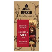 Kakao i czekolada - Beskid Chocolate czekolada pitna MLECZNA 50% Wenezuela Caicara del Orinoco 200g - miniaturka - grafika 1