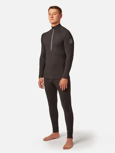 Surfanic Bielizna termoaktywna górna SWX1602 Czarny Slim Fit - Pozostała odzież narciarska - miniaturka - grafika 1