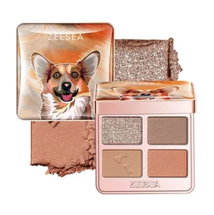 Zeesea Mirage Sparkle Animal Eyeshadow D01 Kompaktowa paleta cieni do powiek - Cienie do powiek - miniaturka - grafika 1