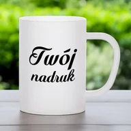 Kubki - Kubek z mrożonego szkła z Twoim nadrukiem - miniaturka - grafika 1