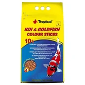 Pokarm dla ryb - Pokarm dla ryb pływający koigoldFish Colour Sticks 10 l / 800 g worek Tropical - miniaturka - grafika 1