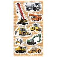 Zabawki kreatywne - Ranok-Creative Naklejki Maszyny budowlane - miniaturka - grafika 1