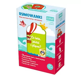 Little Planet Rymowanki Co lata jeździ i pływa Moje pierwsze karty z obrazkami - Książki edukacyjne - miniaturka - grafika 1