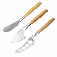 Noże kuchenne - Stanley Rogers 3-częściowy zestaw noży w kolorze jasnobrązowym 4008033561617 - miniaturka - grafika 1