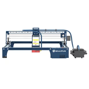 Laserowa Grawerko-Wycinarka SCULPFUN S30 Pro Max 20W, Automatyczne Wspomaganie Powietrzem, Ognisko Lasera - Grawerowanie i akcesoria - miniaturka - grafika 2