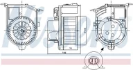 Dmuchawy - DMUCHAWA NISSENS 87843 7701051270 RENAULT - miniaturka - grafika 1