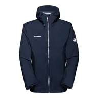 Kurtki męskie - Męska kurtka przeciwdeszczowa Mammut Convey Tour HS Hooded marine - M - miniaturka - grafika 1