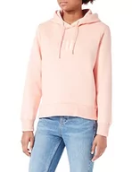 Bluzy damskie - GANT Damska bluza z kapturem Tonal Archive Shield, Guava ORANGE, standardowa, Guava Orange, M - miniaturka - grafika 1