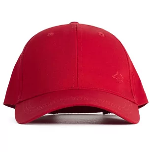 Czapka 4F H4L22CAM00161S - czerwona - Czapki i chusty sportowe męskie - miniaturka - grafika 1