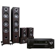 Kino domowe - Kino domowe ONKYO TX-SR393DAB-B + TAGA TAV-507 Wenge - miniaturka - grafika 1