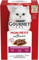 Mokra karma dla kotów - Gourmet Mon Petit, 6 x 50 g - Wołowina, cielęcina i jagnięcina - miniaturka - grafika 1