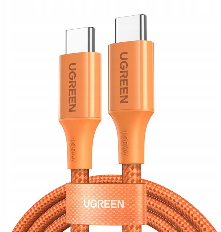 Ugreen Kabel USB-C UGREEN L502 PD 5A 1m pomarańczowy 95493