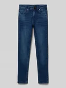 Spodnie i spodenki dla chłopców - Jeansy z 5 kieszeniami model ‘DOUGLAS’ - miniaturka - grafika 1