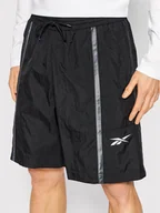 Spodnie sportowe męskie - Reebok Szorty sportowe Myt Woven H54329 Czarny Regular Fit - miniaturka - grafika 1