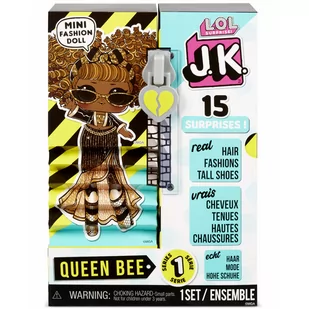 MGA Entertainment L.O.L Surprise J.K Doll Queen Bee 570783E7C 570783E7C - Lalki dla dziewczynek - miniaturka - grafika 1