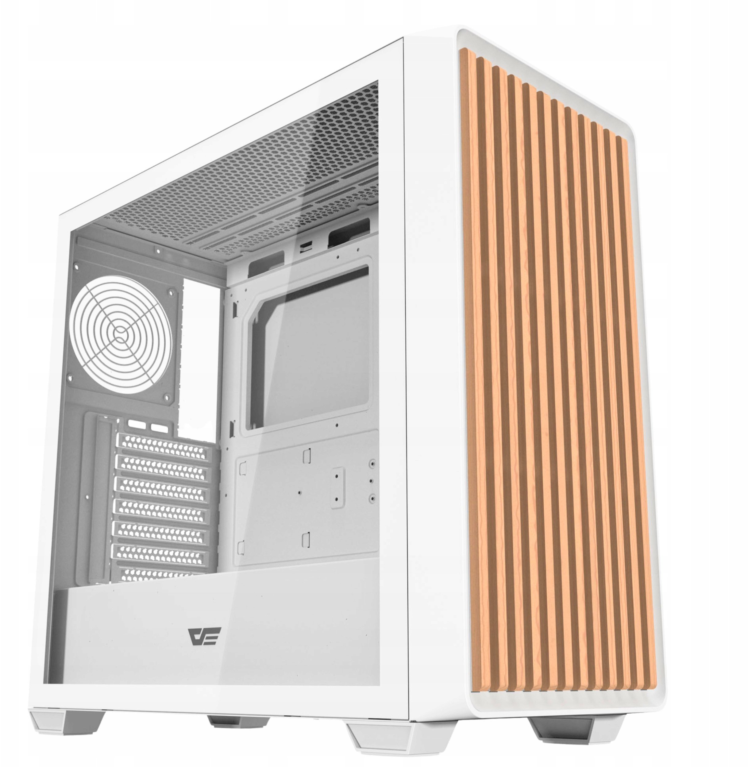 DarkFlash DS900WD computer case white DS900WD White w/o fa