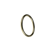 Karnisze - Kółko bez żabki do karniszy 16mm antyk mosiądz - 1szt. - miniaturka - grafika 1