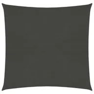 Parasole ogrodowe - vidaXL Żagiel przeciwsłoneczny, 160 g/m, antracytowy, 2,5x2,5 m, HDPE vidaXL - miniaturka - grafika 1