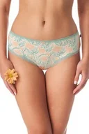 Majtki damskie - Figi damskie bawełniane (2 pack) w kwiaty LPC 989 - miniaturka - grafika 1