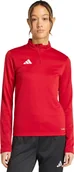Bluzy damskie - Bluza damska adidas Entrada 26 Training Top czerwona JZ6645 S - miniaturka - grafika 1