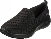 Trampki damskie - Skechers Trampki Damskie Czarne Wsuwane 38 Ż3b - SKECHERS - miniaturka - grafika 1