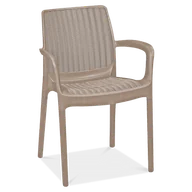 Fotele i krzesła ogrodowe - KETER Krzesło ogrodowe Bali Mono, cappuccino, 52x60x83 cm - miniaturka - grafika 1
