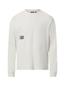 Koszule męskie - Napapijri Męska koszula z długim rękawem - Lodestar Mężczyźni Bawełna biały|wielokolorowy nadruk, M - miniaturka - grafika 1