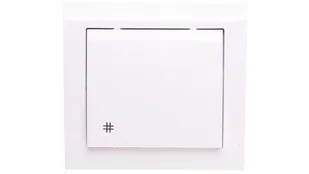 Ospel Kier Łącznik krzyżowy 10A/250~, IP20 Biały - ŁP-4W/00 - Wyłączniki światła i elektryczne - miniaturka - grafika 2