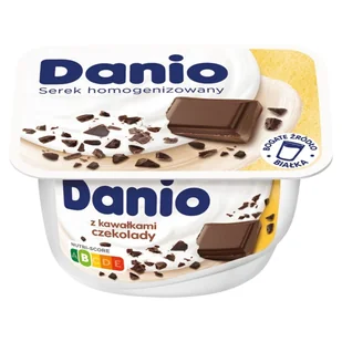 Danone - Serek z czekoladą - Kefiry, jogurty, maślanki - miniaturka - grafika 1