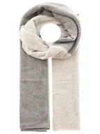 Apaszki i szaliki damskie - Zwillingsherz Kaszmirowy szal w kolorze szarym - miniaturka - grafika 1