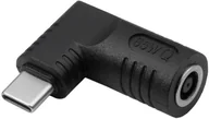 Adaptery i przejściówki - Przejściówka do laptopa AK-ND-D16 6.0 x 4.4 mm + pin / USB-C - miniaturka - grafika 1