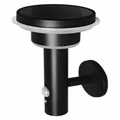 Lampy ogrodowe - LEDVANCE Endura Solar Double Circle Wand czarna - miniaturka - grafika 1