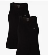 Koszulki męskie - Podkoszulka męska Diesel czarna 2-pak r. L - miniaturka - grafika 1