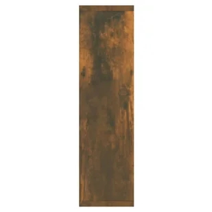 Lumarko Szafka z lustrem i LED, przydymiony dąb, 76x15x55 cm - Toaletki - miniaturka - grafika 9