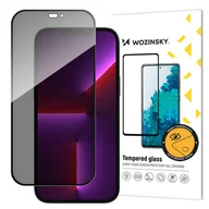 Szkła hartowane na telefon - Wozinsky Privacy Glass szkło hartowane do iPhone 14 Pro z filtrem Anti Spy prywatyzujące - miniaturka - grafika 1