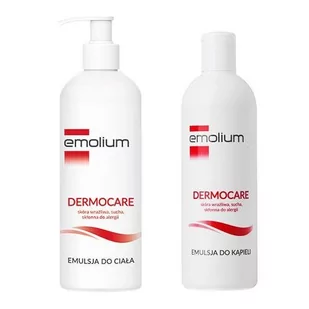 Zestaw Emolium Dermocare 400Ml + Emulsja 400Ml - Kosmetyki kąpielowe dla dzieci - miniaturka - grafika 1