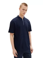 Koszulki męskie - TOM TAILOR Denim Męska koszulka polo, 1036381, 10668-Sky Captain Blue, M, 10668 - Sky Captain Blue, M - miniaturka - grafika 1