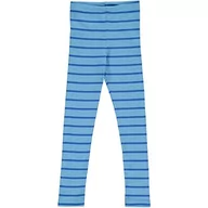 Legginsy - Fred's World by Green Cotton Dziewczęce legginsy Alfa Stripe Classic, wielokolorowy niebieski, 116 cm (Szczupły) - miniaturka - grafika 1