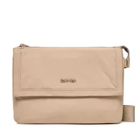 Torby męskie - Saszetka Calvin Klein Ck Faded Ew 2G Xbody K50K511231 Beżowy - miniaturka - grafika 1