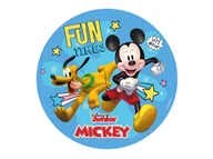 Ciasta i półprodukty do ciast - Dekoracyjny opłatek tortowy Myszka Mickey - 15,5 cm - 1 szt. - miniaturka - grafika 1