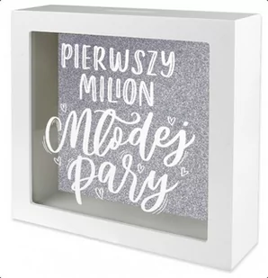 Skarbonka Home Pierwszy Milion Młodej Pary Skarbonka Home Pan Dragon PDskhome-slub - Skarbonki - miniaturka - grafika 1