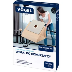 VÖGEL Worek do odkurzacza VÖGEL X02 1010 (5 sztuk + filtr) - Worki do odkurzaczy - miniaturka - grafika 1