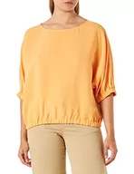 Koszulki i topy damskie - belly cloud Damski top melanżowy sportowy T-shirt, magenta, M, magenta, M - miniaturka - grafika 1