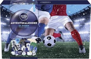 NIVEA kalendarz adwentowy dla mężczyzn 2025, kompletny kalendarz do odliczania, prezent z 24 produktami, Mikołajki i prezenty świąteczne - Ozdoby bożonarodzeniowe - miniaturka - grafika 1