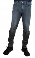 Spodnie męskie - Calvin Klein Skinny J30J324199 jeansy męskie oryg. ciemno-szare W36/L32 - miniaturka - grafika 1