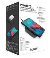 Ładowarki do telefonów - Ładowarka Indukcyjna Logitech Powered Pad Qi - miniaturka - grafika 1