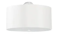 Lampy sufitowe - Biały okrągły plafon minimalistyczny 50 cm - 2X EX665 C2-Z00 - miniaturka - grafika 1