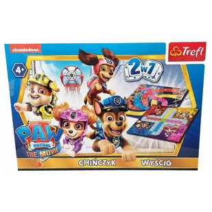 Chińczyk/Wyścig 2W1 Psi Patrol Trefl - Gry planszowe - miniaturka - grafika 1