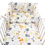 Pościel dla dzieci - Kerstin POŚCIEL 135x100 OCHRANIACZ 3el DO ŁÓŻECZKA - miniaturka - grafika 1